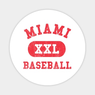 Miami Baseball III Magnet